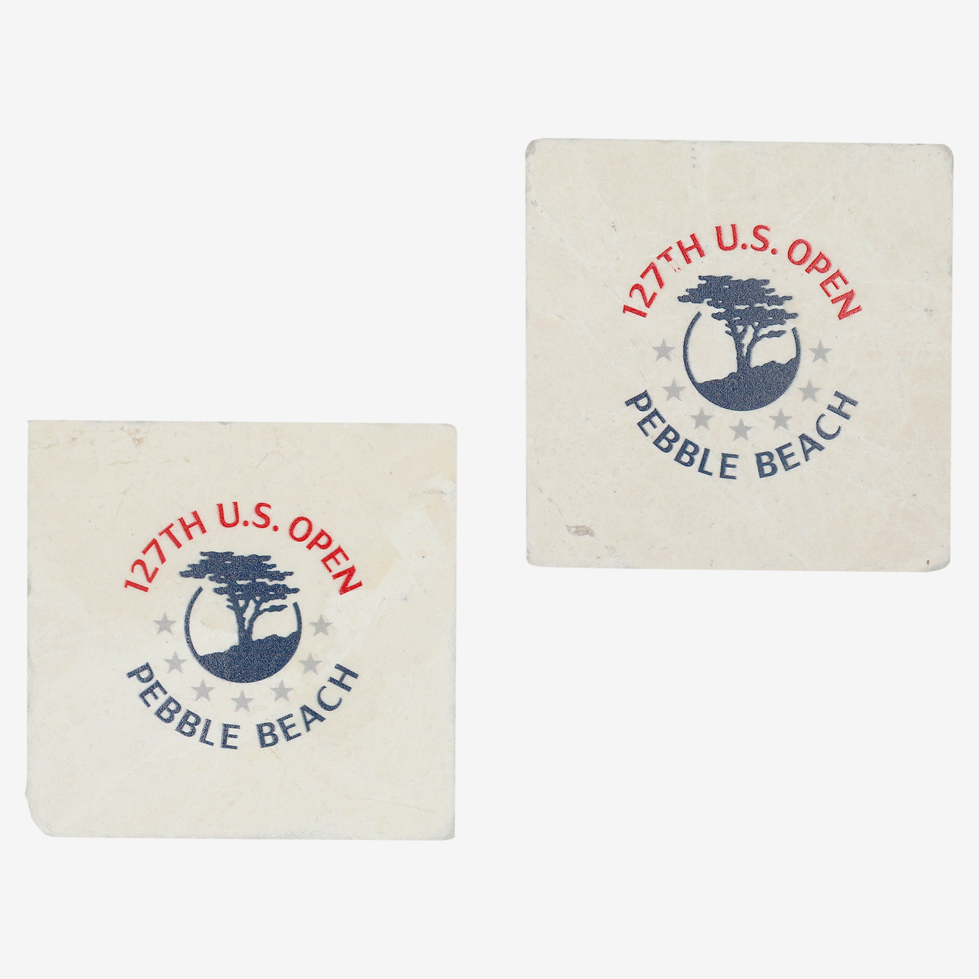 127th U.S. Open Marble Coasters 2-Pack 127th U.S. Open Marble Coasters 2-Pack