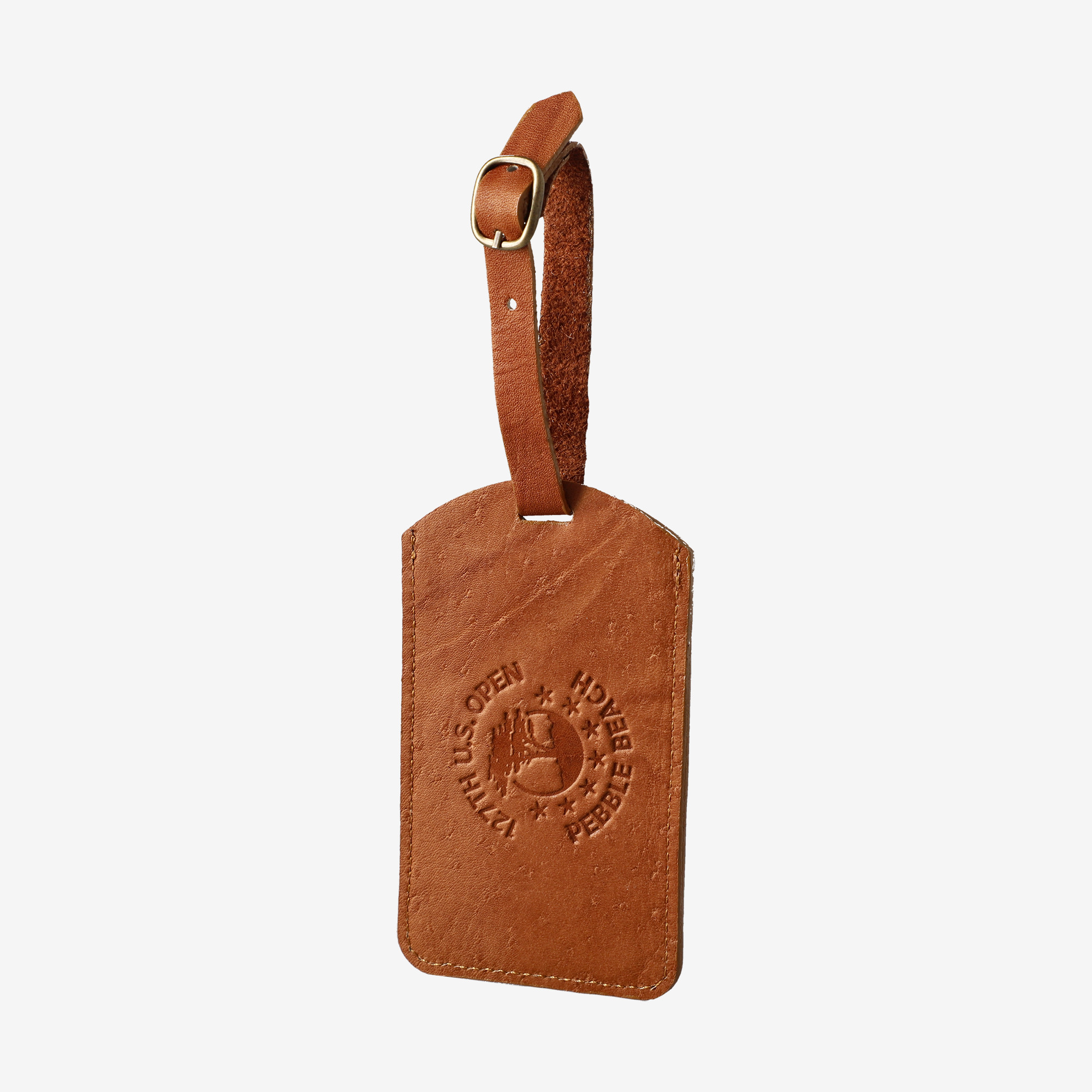 2027 U.S. Open Columbian Leather Luggage Tag