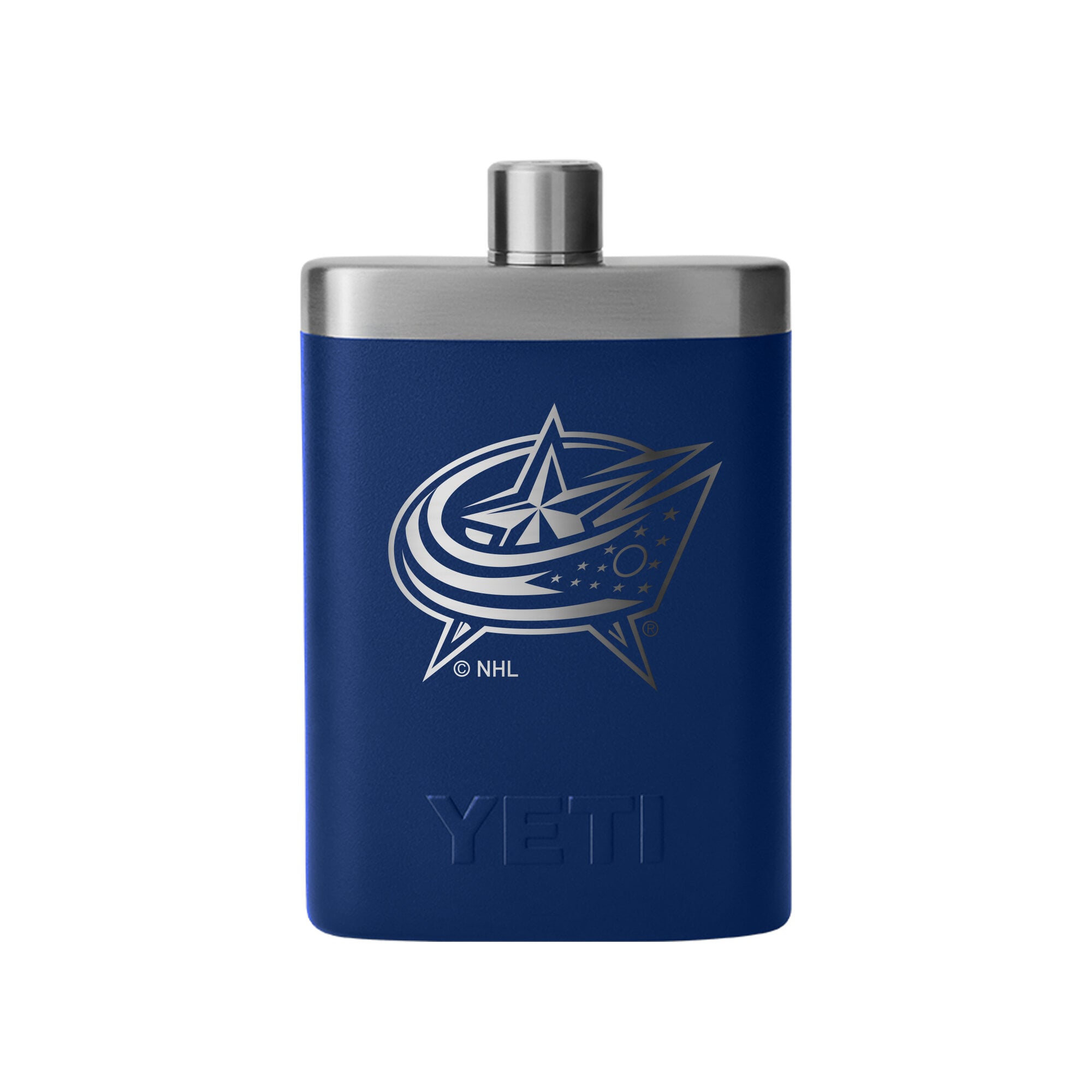 YETI Blue Columbus Blue Jackets 7oz. Flask