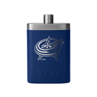 YETI Blue Columbus Blue Jackets 7oz. Flask