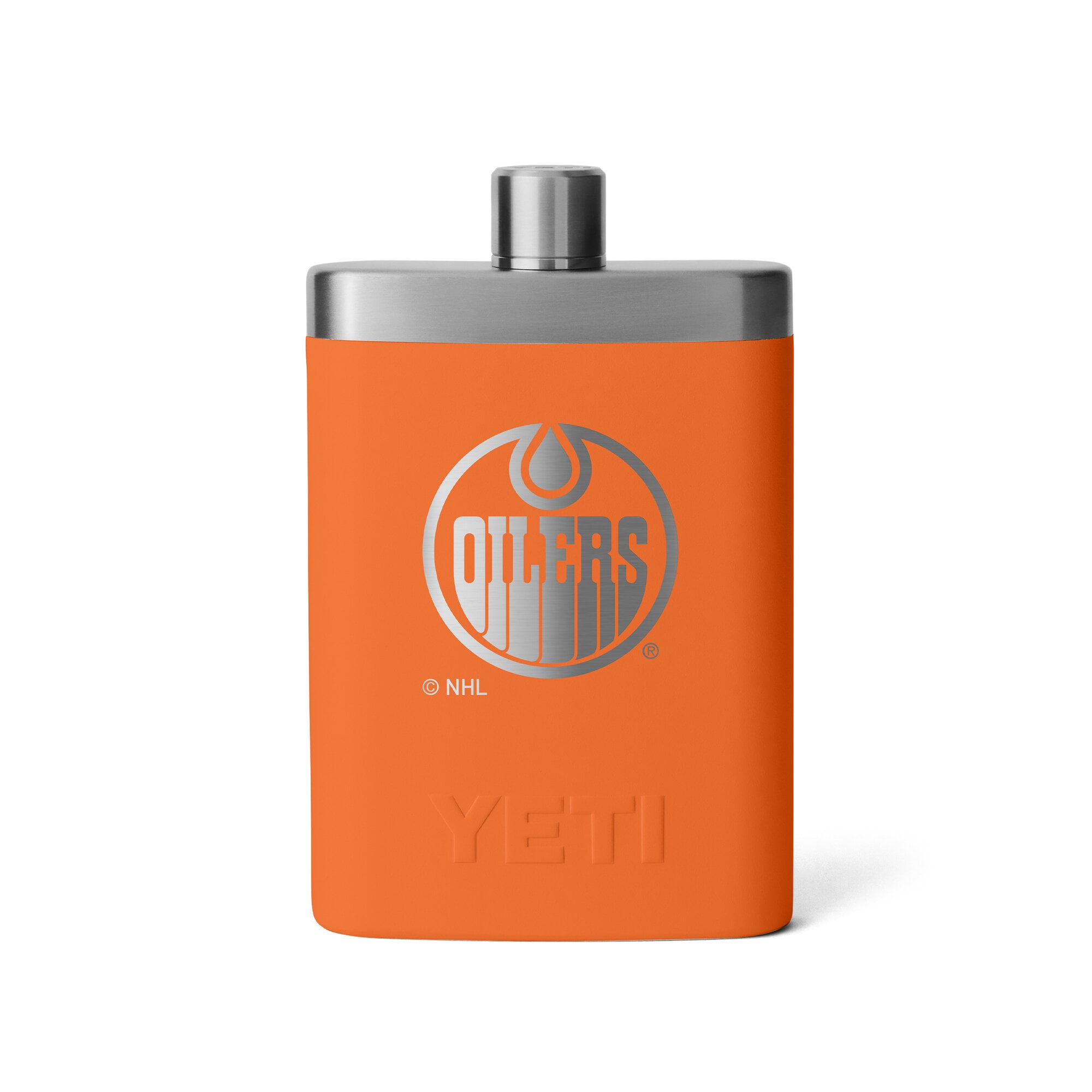 YETI Orange Edmonton Oilers 7oz. Flask