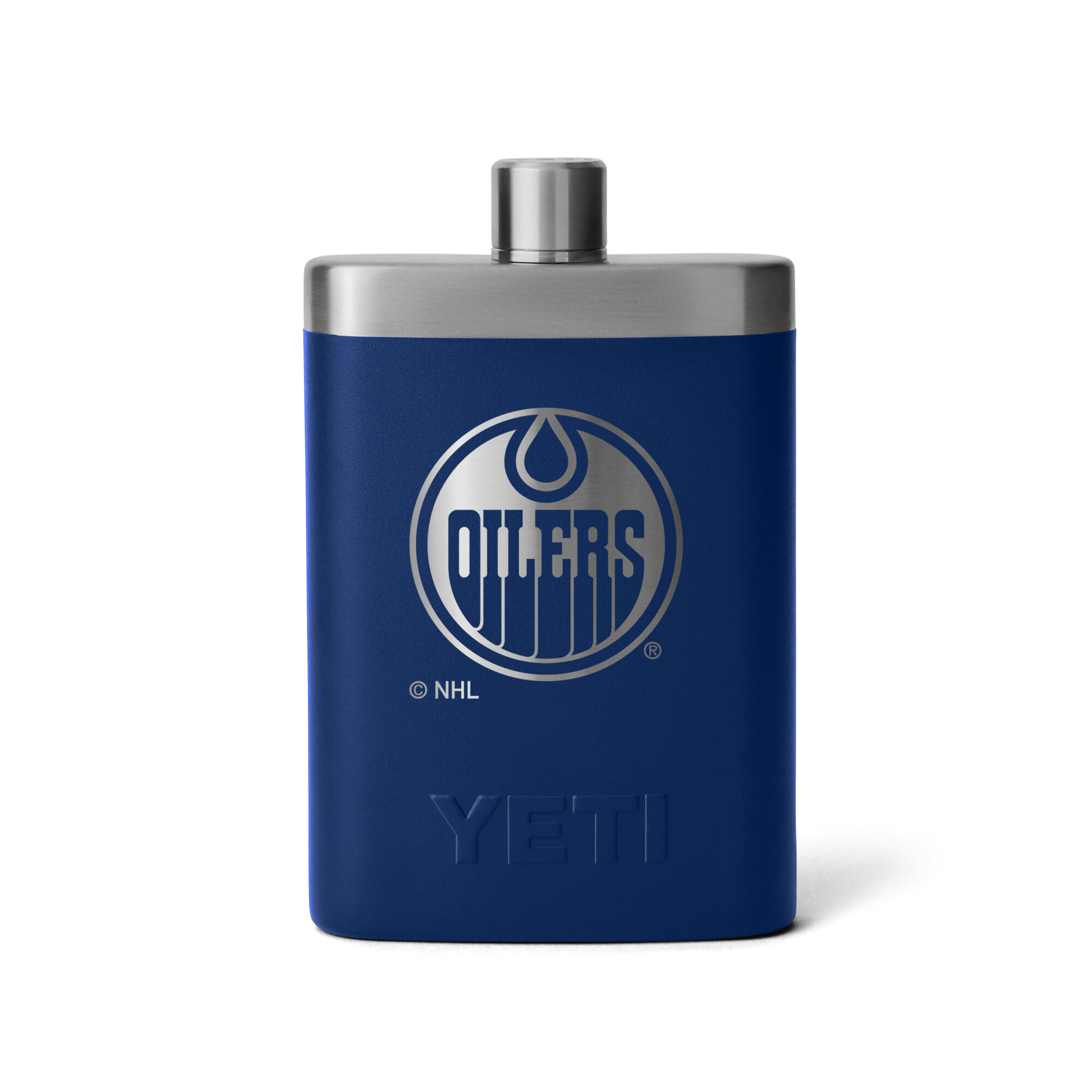 YETI Blue Edmonton Oilers 7oz. Flask