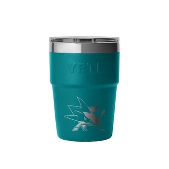 YETI  San Jose Sharks 16oz. Rambler Stackable Cup with MagSlider Lid