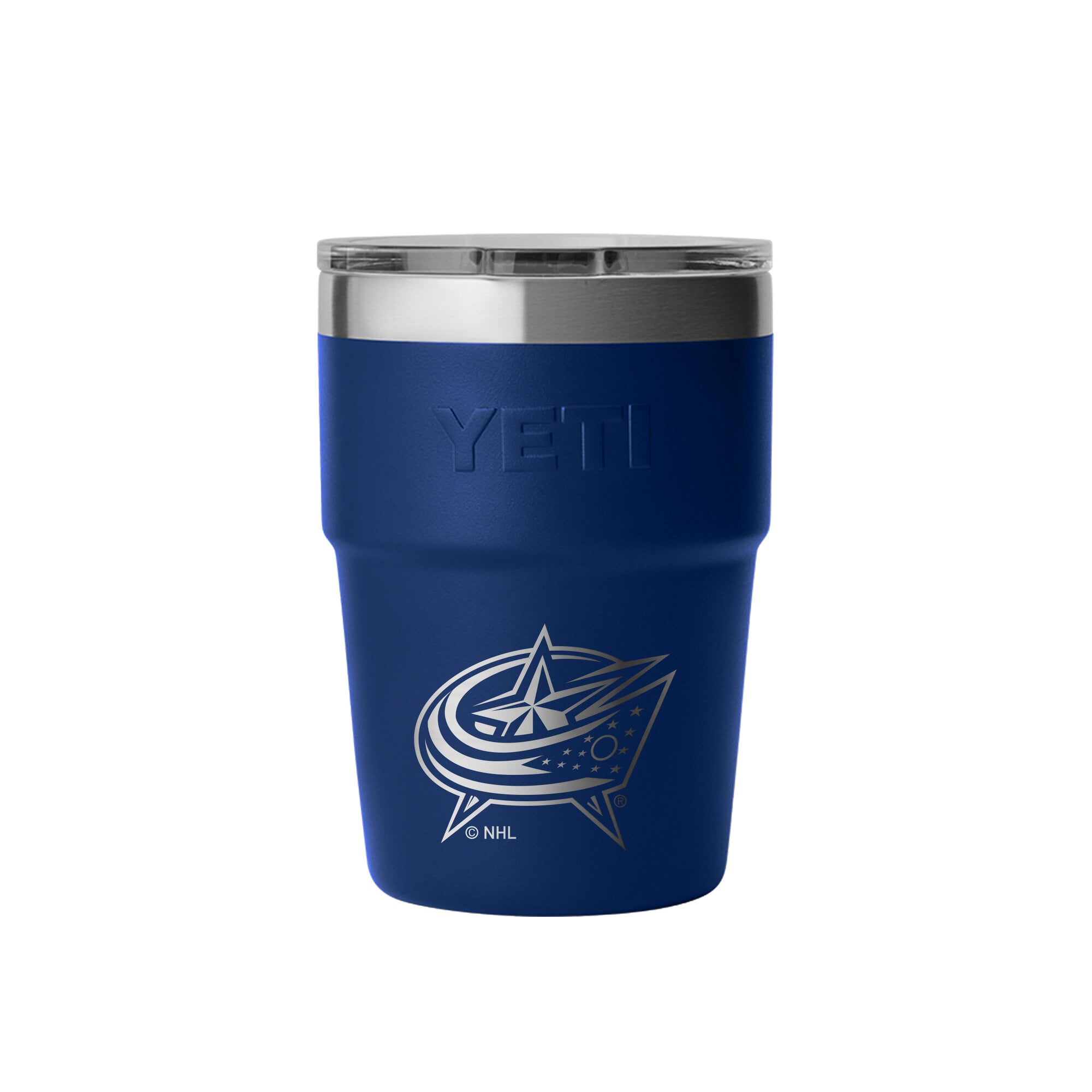 YETI  Columbus Blue Jackets 16oz. Rambler Stackable Cup with MagSlider Lid