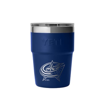 YETI  Columbus Blue Jackets 16oz. Rambler Stackable Cup with MagSlider Lid
