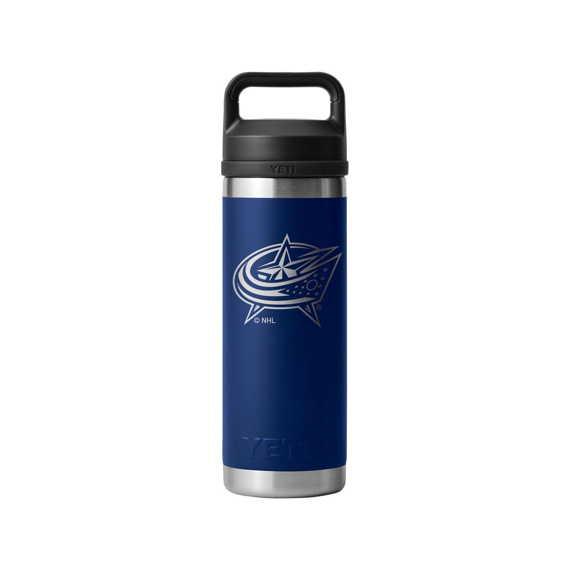 YETI  Columbus Blue Jackets 18oz. Rambler Chug Water Bottle