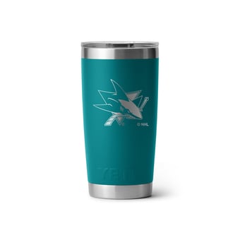 YETI  San Jose Sharks 20oz. Rambler Tumbler with Magslider Lid