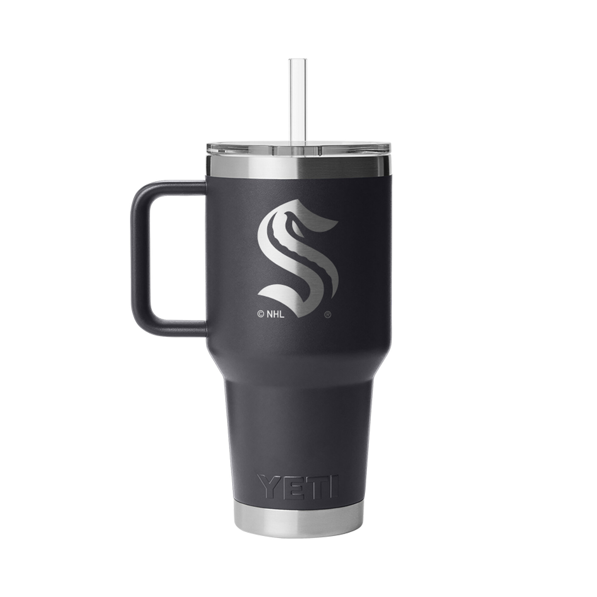 YETI  Seattle Kraken 35oz. Rambler 2.0 Straw Mug