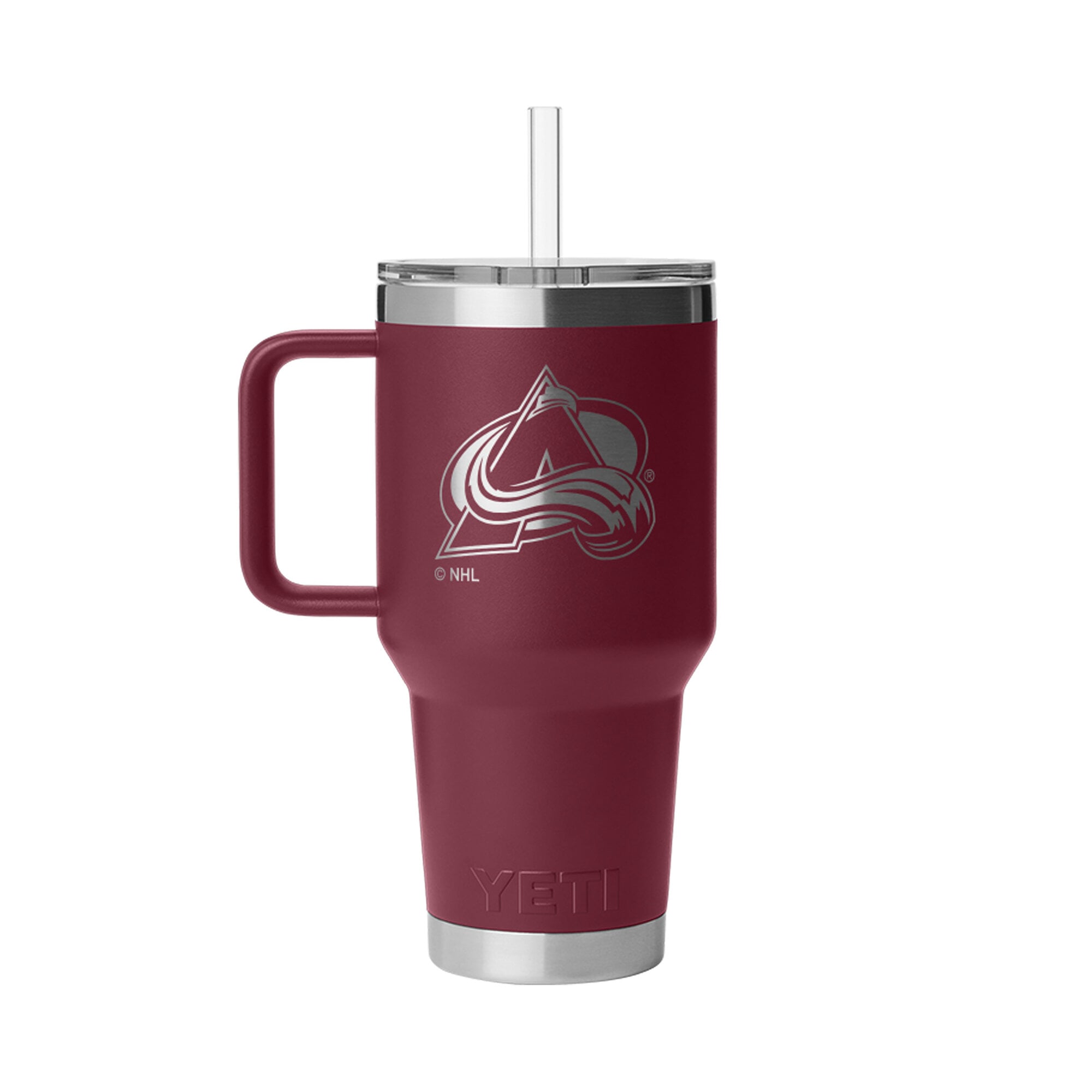 YETI  Colorado Avalanche 35oz. Rambler 2.0 Straw Mug