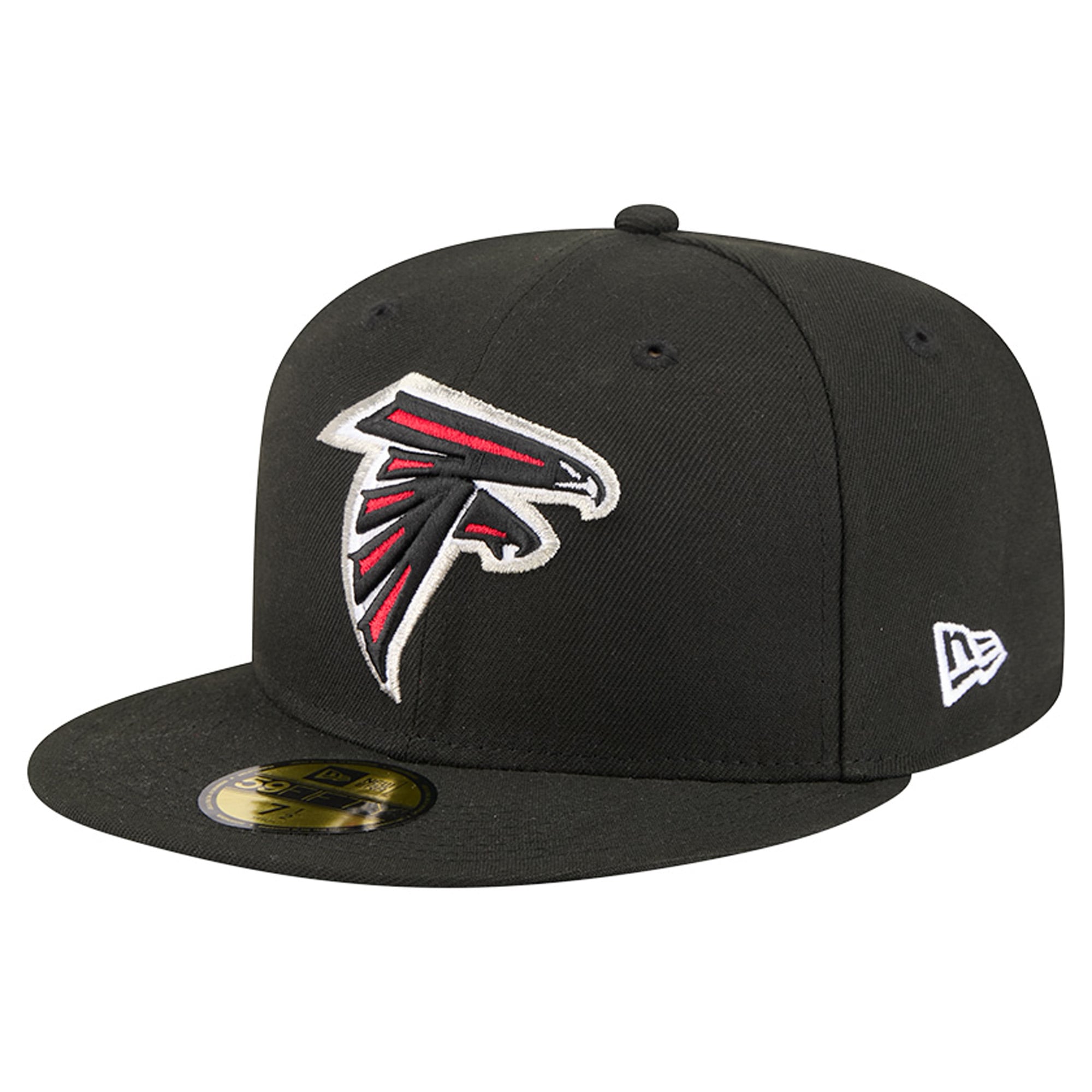 Men's New Era Black Atlanta Falcons 59FIFTY Fitted Hat