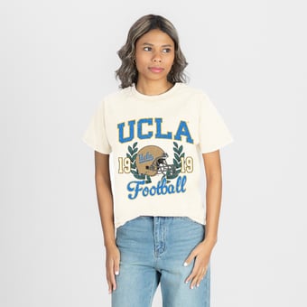 Women's Gameday Couture Natural UCLA Bruins Raised on Victory T-Shirt