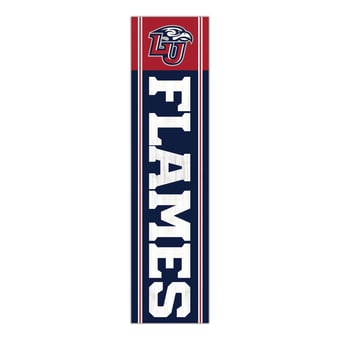 Liberty Flames 48" Team Name with Logo Leaner