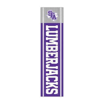 Stephen F Austin Lumberjacks 48" Team Name with Logo Leaner