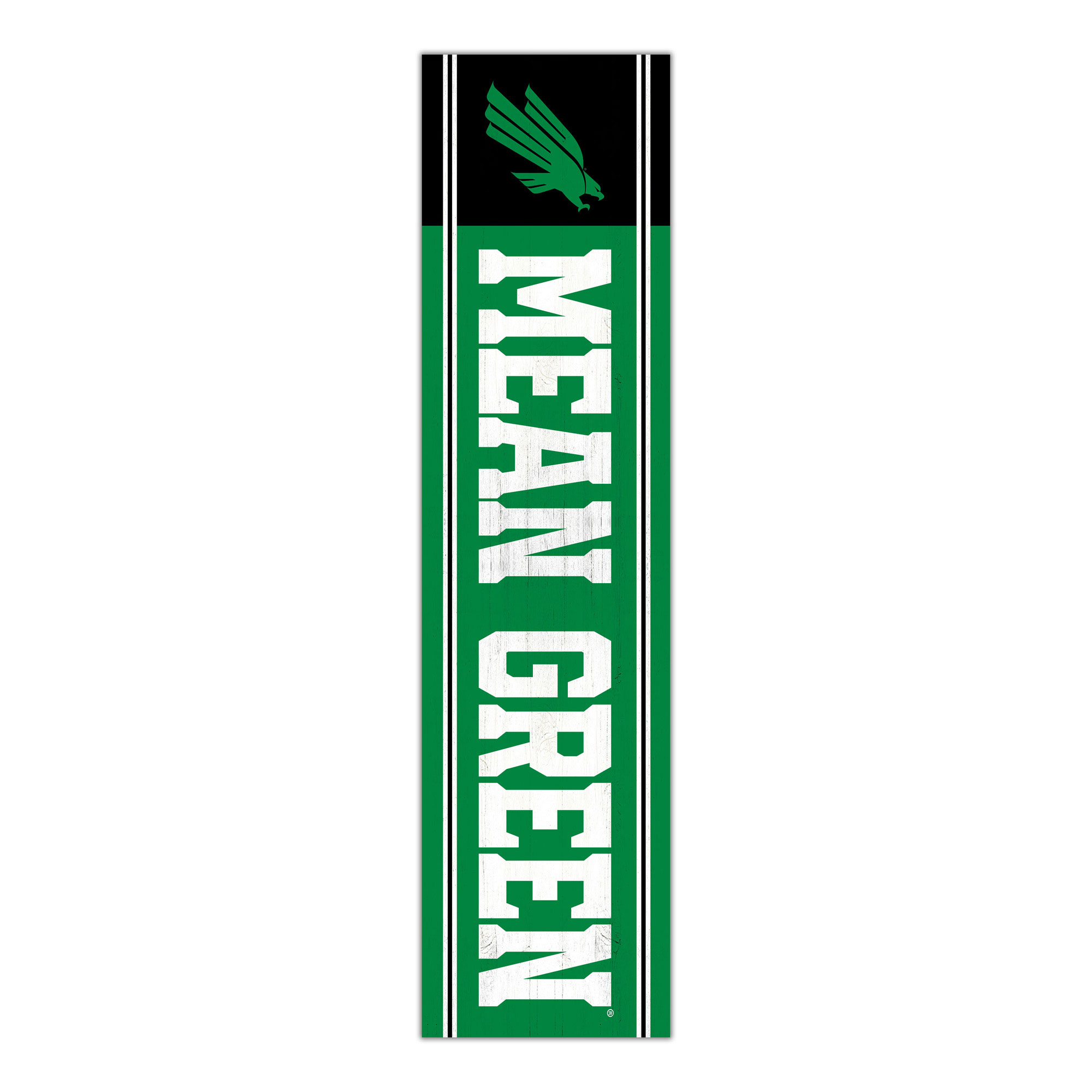 North Texas Mean Green 48" Team Name with Logo Leaner