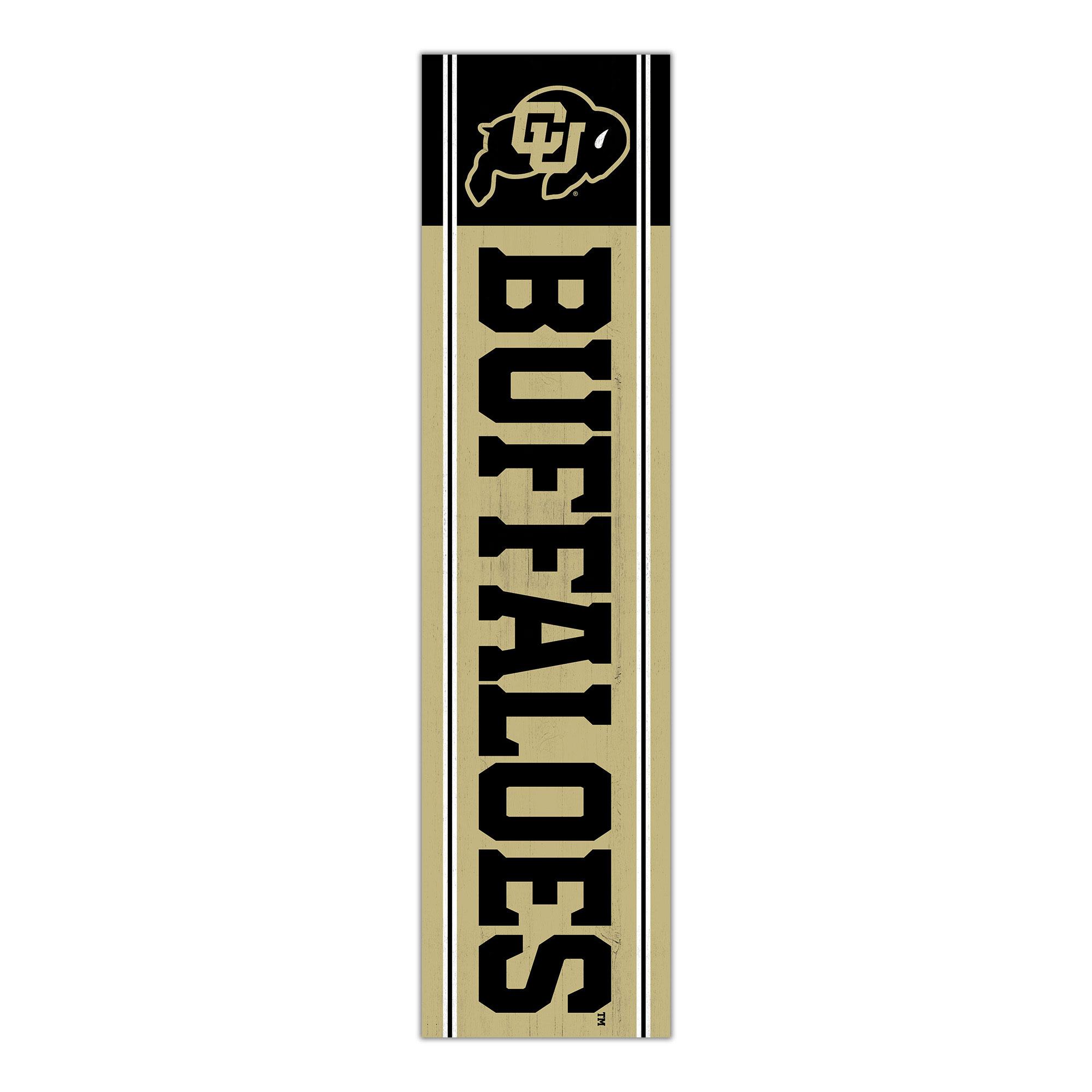 Colorado Buffaloes 48" Team Name with Logo Leaner