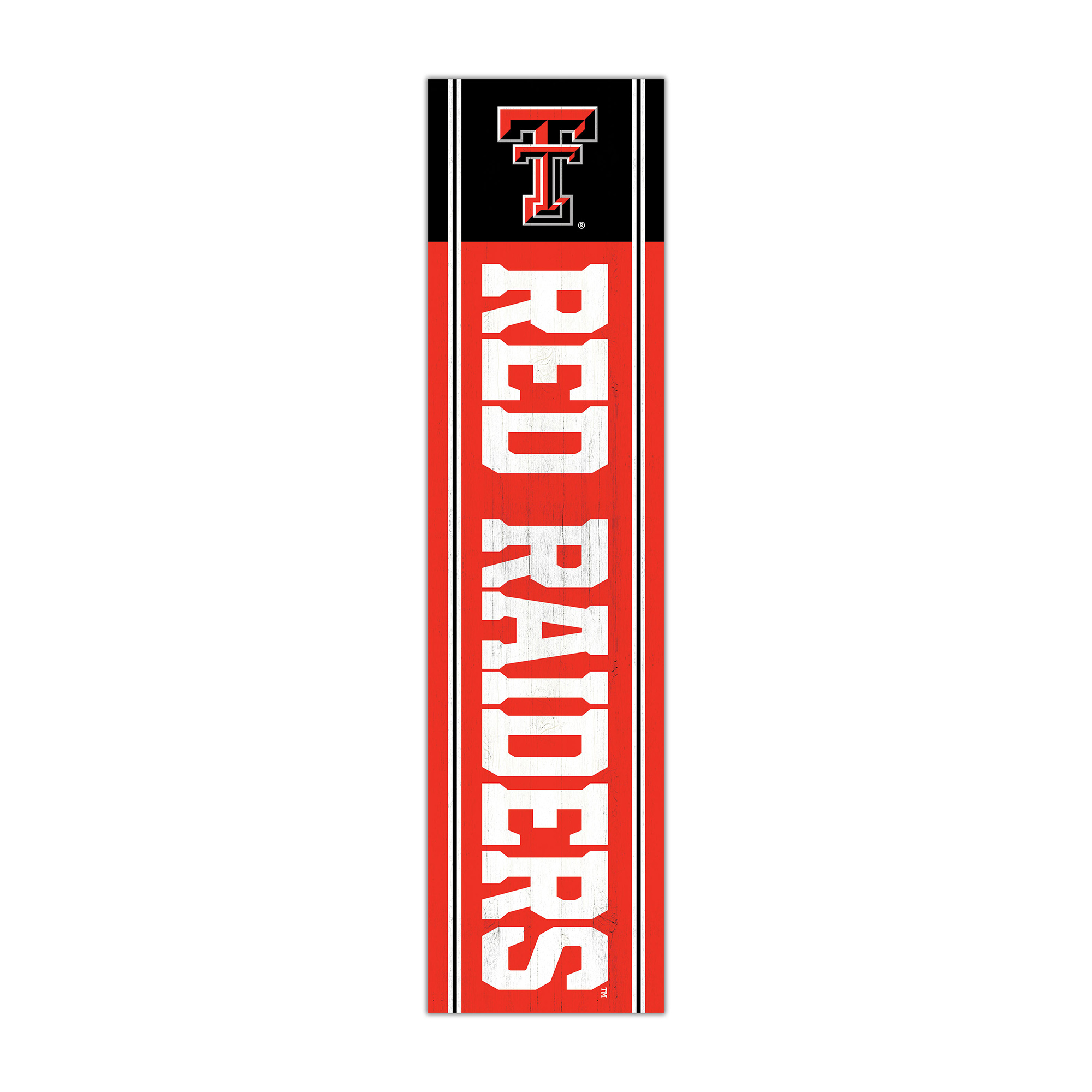 Texas Tech Red Raiders 48" Team Name with Logo Leaner