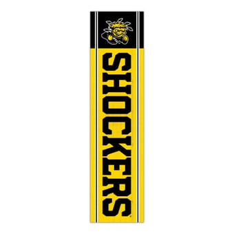 Wichita State Shockers 48" Team Name with Logo Leaner