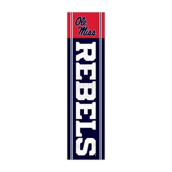 "Ole Miss Rebels 48"" Team Name with Logo Leaner"