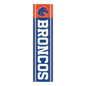 Boise State Broncos 48" Team Name with Logo Leaner