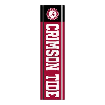 Alabama Crimson Tide 48" Team Name with Logo Leaner