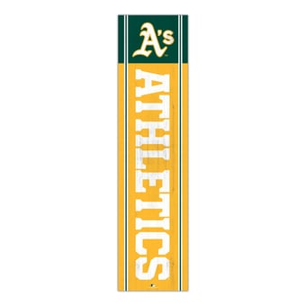 Athletics 48" Team Name with Logo Leaner