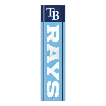 "Tampa Bay Rays 48"" Team Name with Logo Leaner"