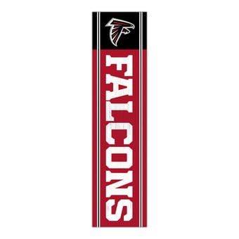 Atlanta Falcons 48" Team Name with Logo Leaner
