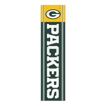 "Green Bay Packers 48"" Team Name with Logo Leaner"