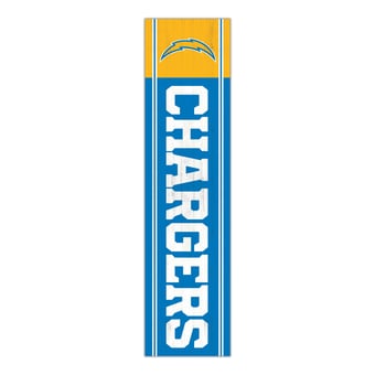 Los Angeles Chargers 48" Team Name with Logo Leaner