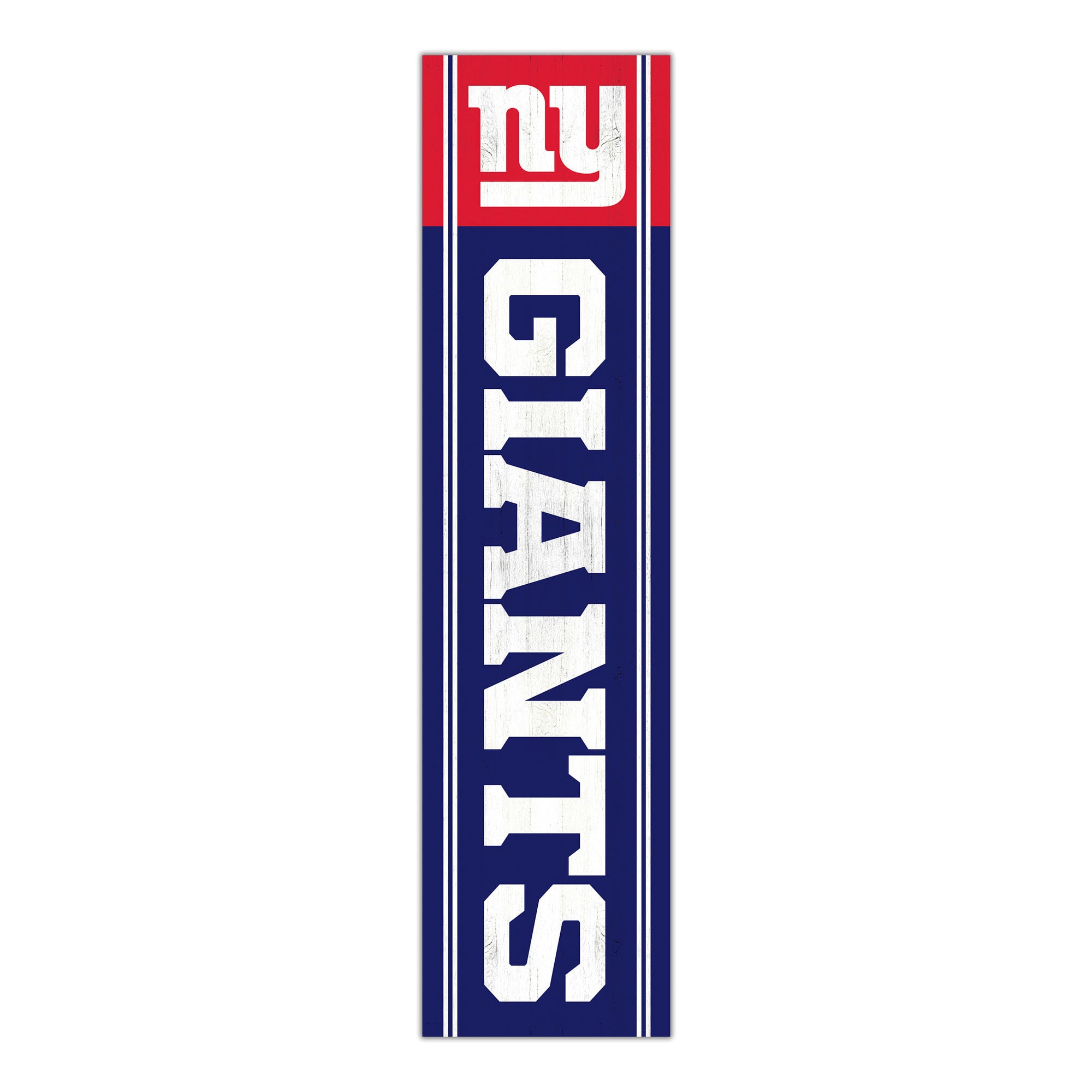 New York Giants 48″ Team Name with Logo Leaner New York Giants 48″ Team Name with Logo Leaner