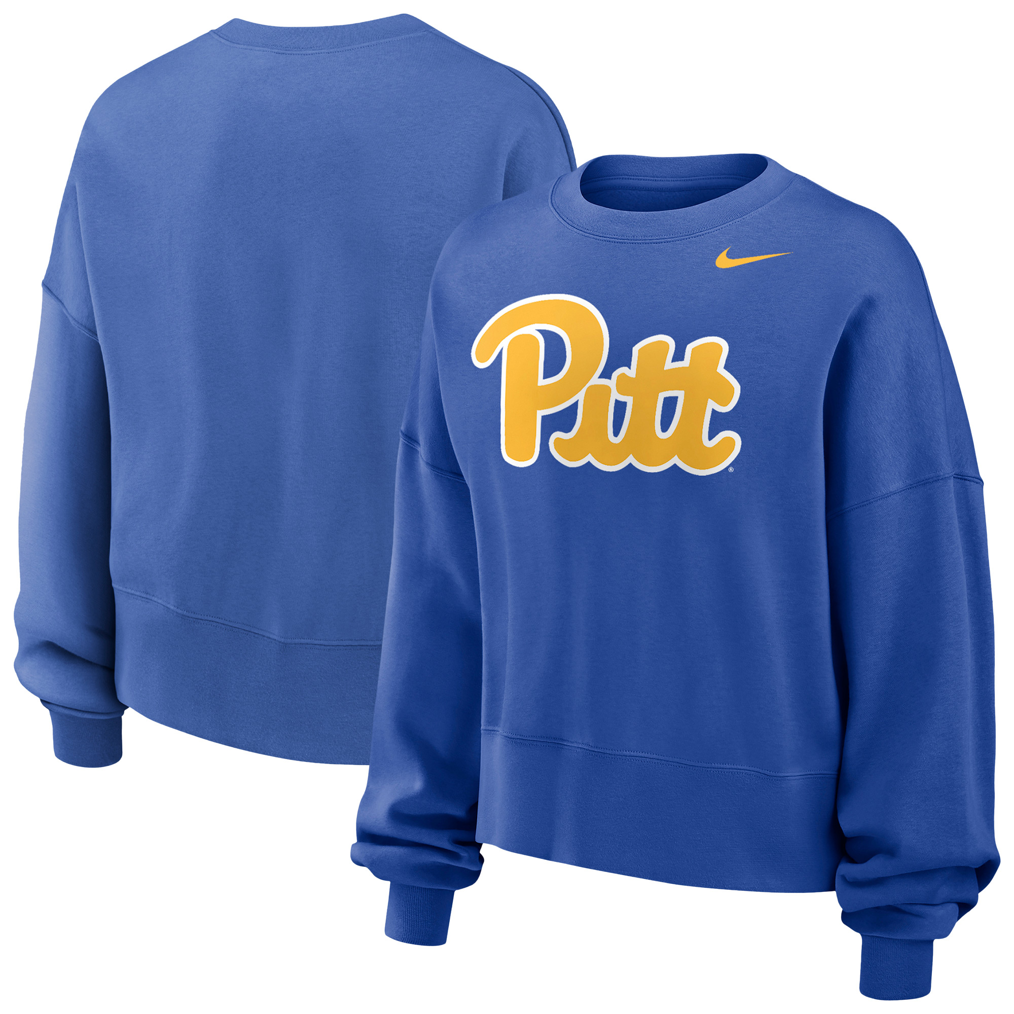 Women’s Nike Royal Pitt Panthers Phoenix Fleece Pullover Sweatshirt