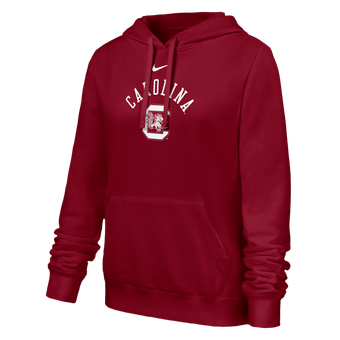 Women's Nike Garnet South Carolina Gamecocks Club Fleece Hoodie