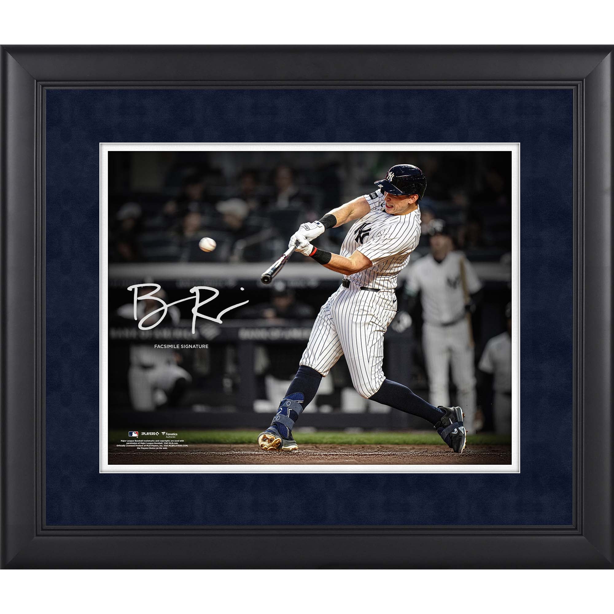 Ben Rice New York Yankees Facsimile Signature Framed 11" x 14" Spotlight Photograph