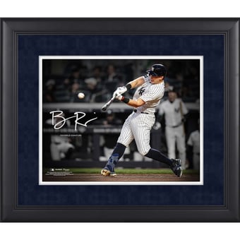 Ben Rice New York Yankees Facsimile Signature Framed 11" x 14" Spotlight Photograph