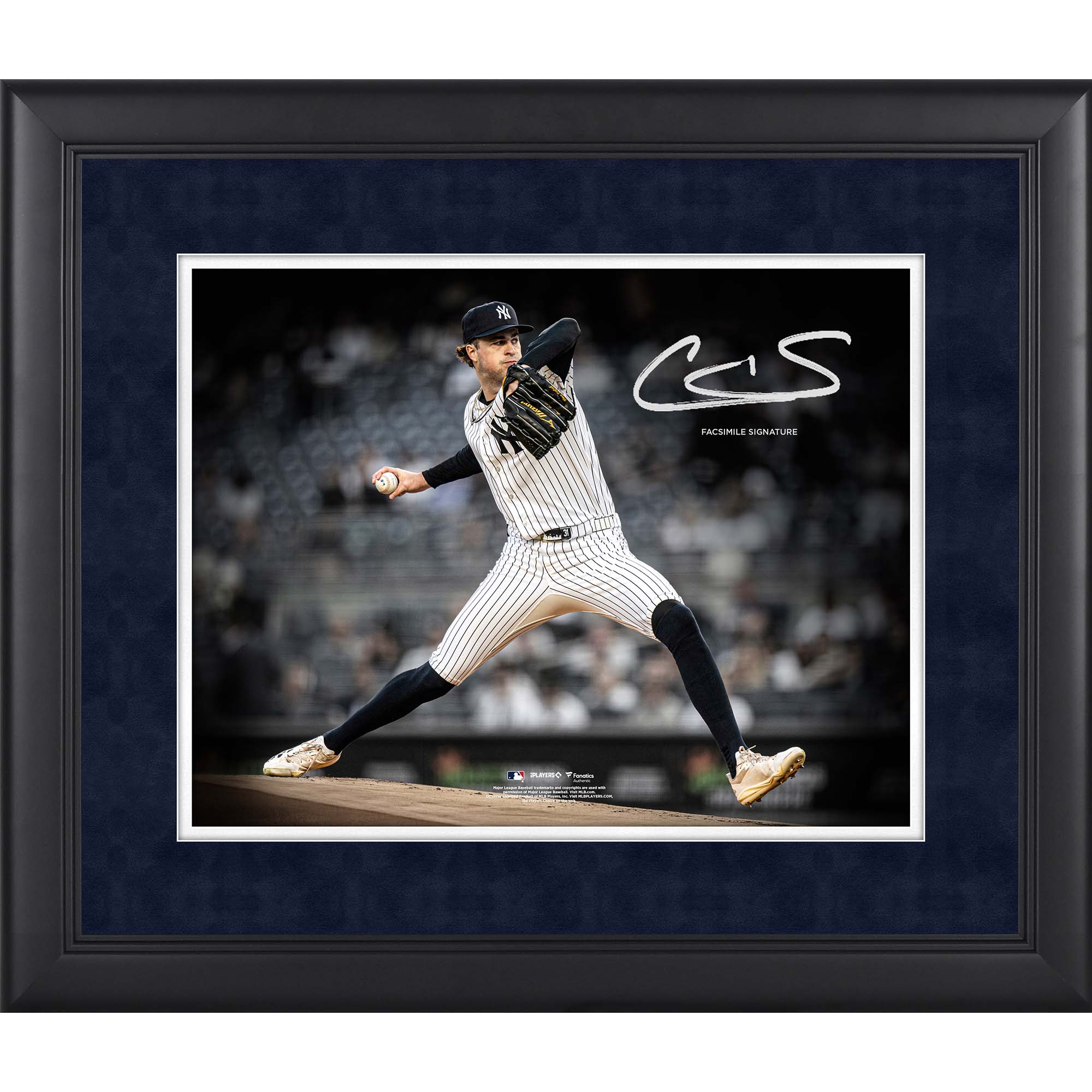 Cam Schlittler New York Yankees Facsimile Signature Framed 11" x 14" Spotlight Photograph