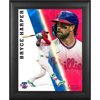 Bryce Harper Philadelphia Phillies Framed 13" x 16" Radiance Collage