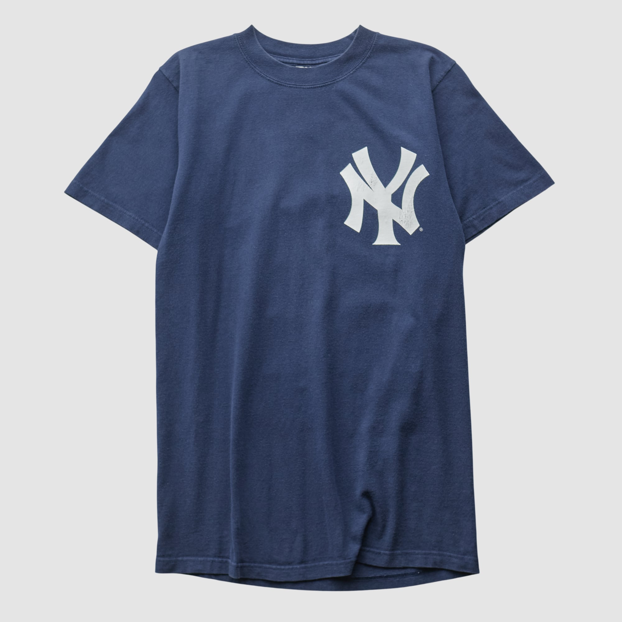 New York Yankees Majestic 2000s T-shirt - Navy - S by Fanatics Real Vintage