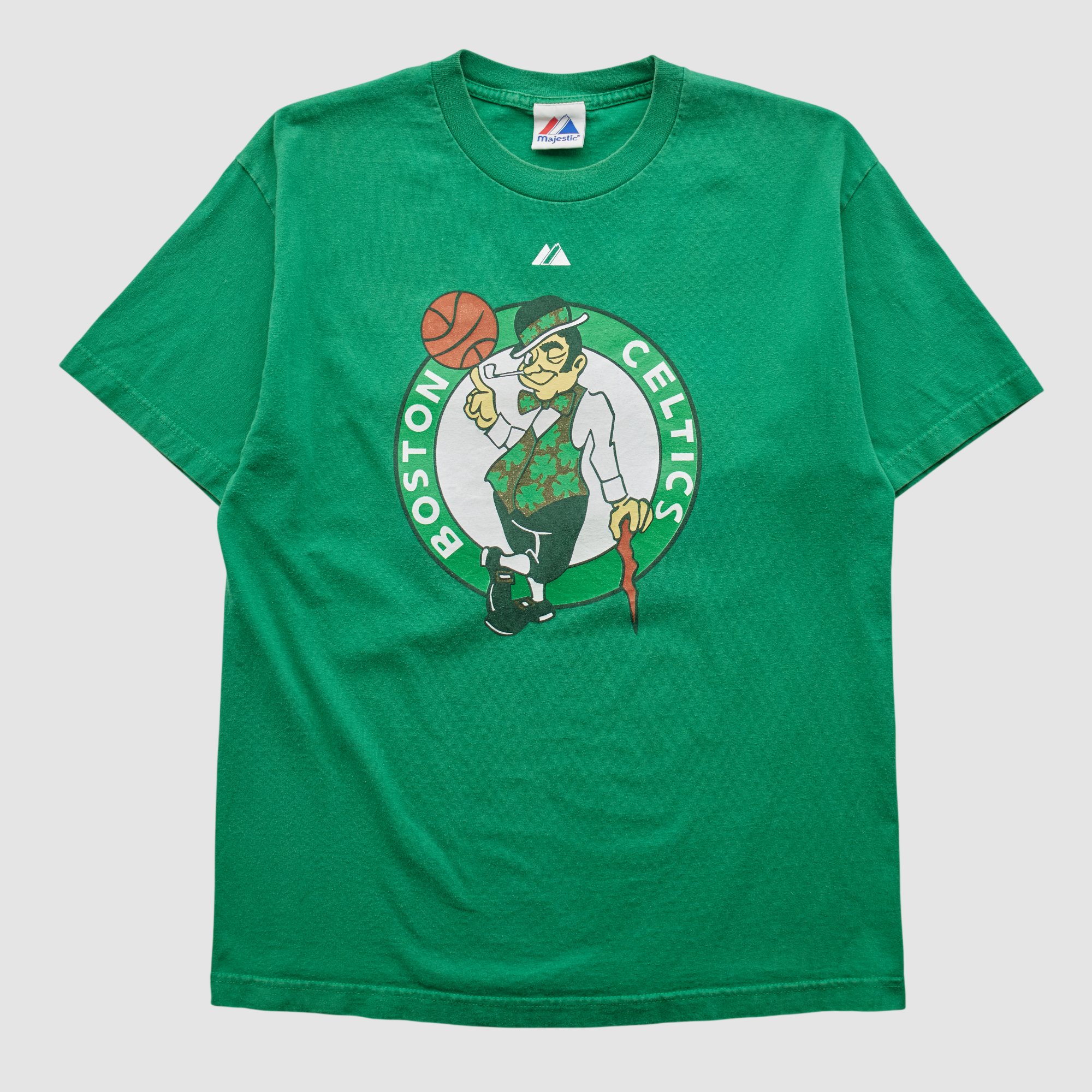 Boston Celtics Majestic 2010s T-shirt - Green - M by Fanatics Real Vintage
