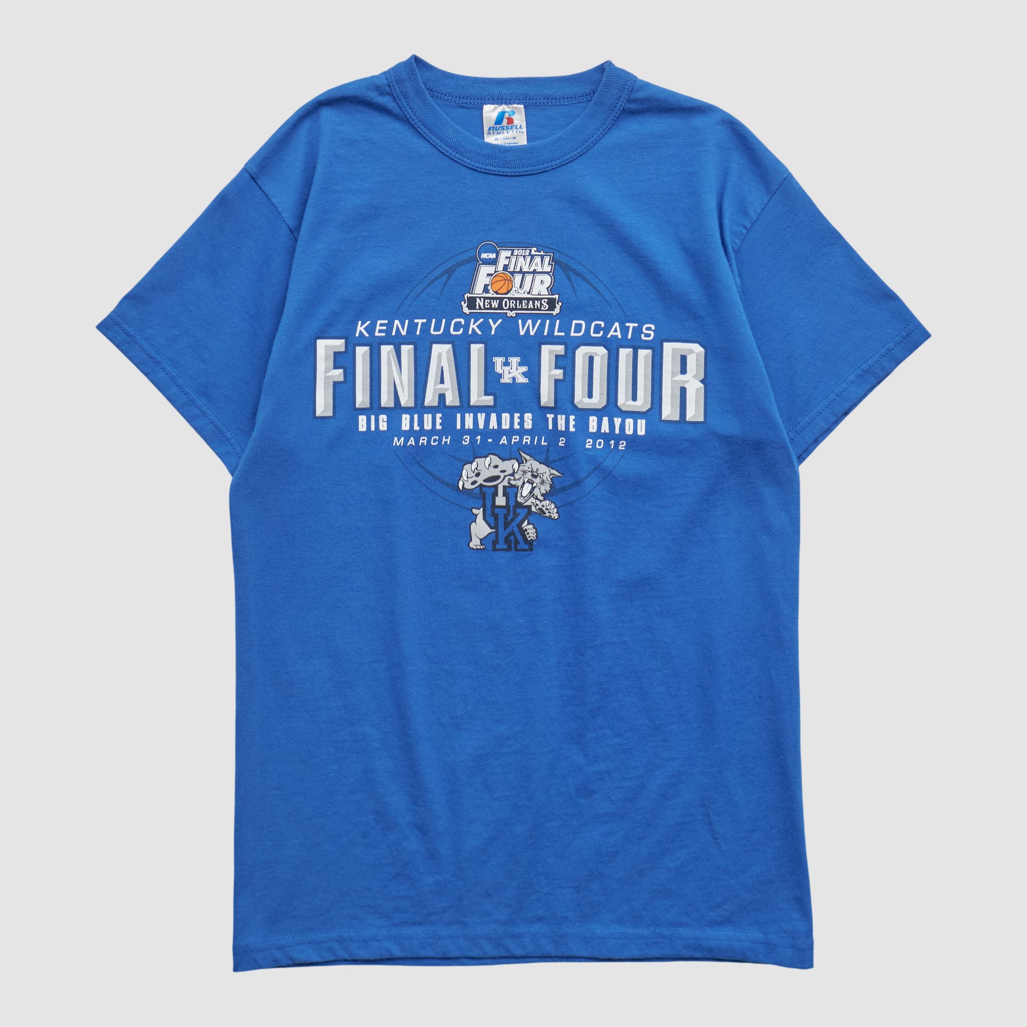 Kentucky Wildcats Russell 2012 T-shirt - Blue - S by Fanatics Real Vintage