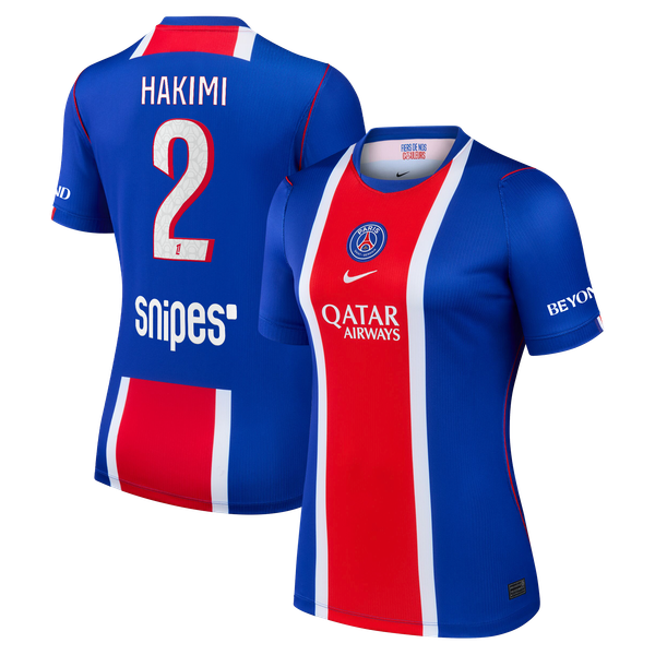 Maillot Domicile Stadium PSG Nike 26/27 - Femme avec flocage Hakimi 2