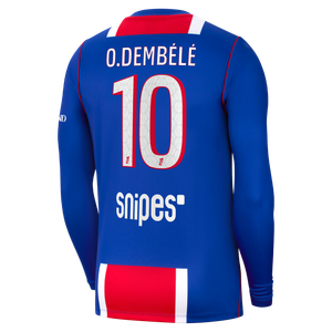 Maillot Domicile Stadium PSG Nike 26/27 - Manches longues avec flocage O.Dembélé 10, vue 4