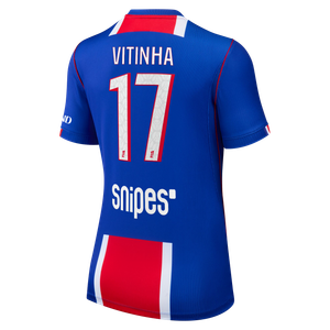 Maillot Domicile Stadium PSG Nike 26/27 - Femme avec flocage Vitinha 17, vue 4