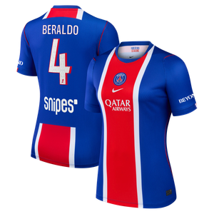 Maillot Domicile Stadium PSG Nike 26/27 - Femme avec flocage Beraldo 4, vue 1