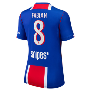 Maillot Domicile Stadium PSG Nike 26/27 - Femme avec flocage Fabian 8, vue 4