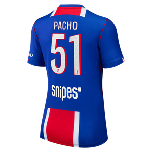 Maillot Domicile Stadium PSG Nike 26/27 - Femme avec flocage Pacho 51, vue 4