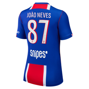Maillot Domicile Stadium PSG Nike 26/27 - Femme avec flocage João Neves 87, vue 4