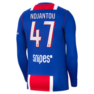 Maillot Domicile Stadium PSG Nike 26/27 - Manches longues avec flocage Ndjantou 47, vue 4