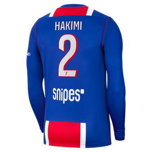 Maillot Domicile Stadium PSG Nike 26/27 - Manches longues avec flocage Hakimi 2, vue 4