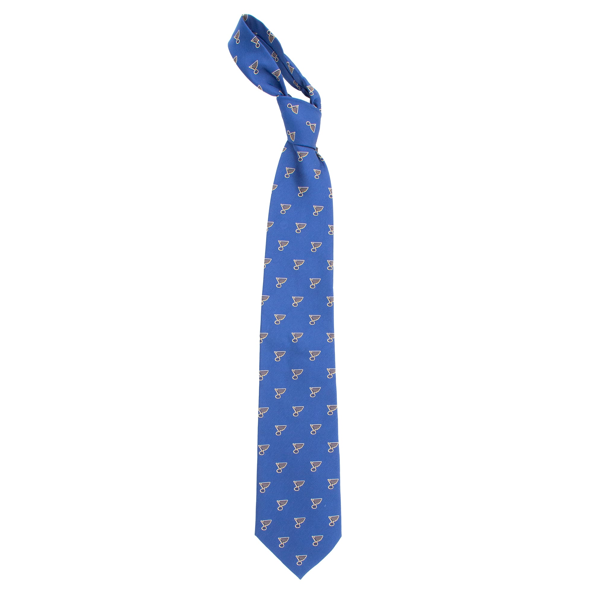 St. Louis Blues Echo Woven Silk Tie