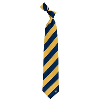 Milwaukee Brewers Regiment Woven Silk Tie